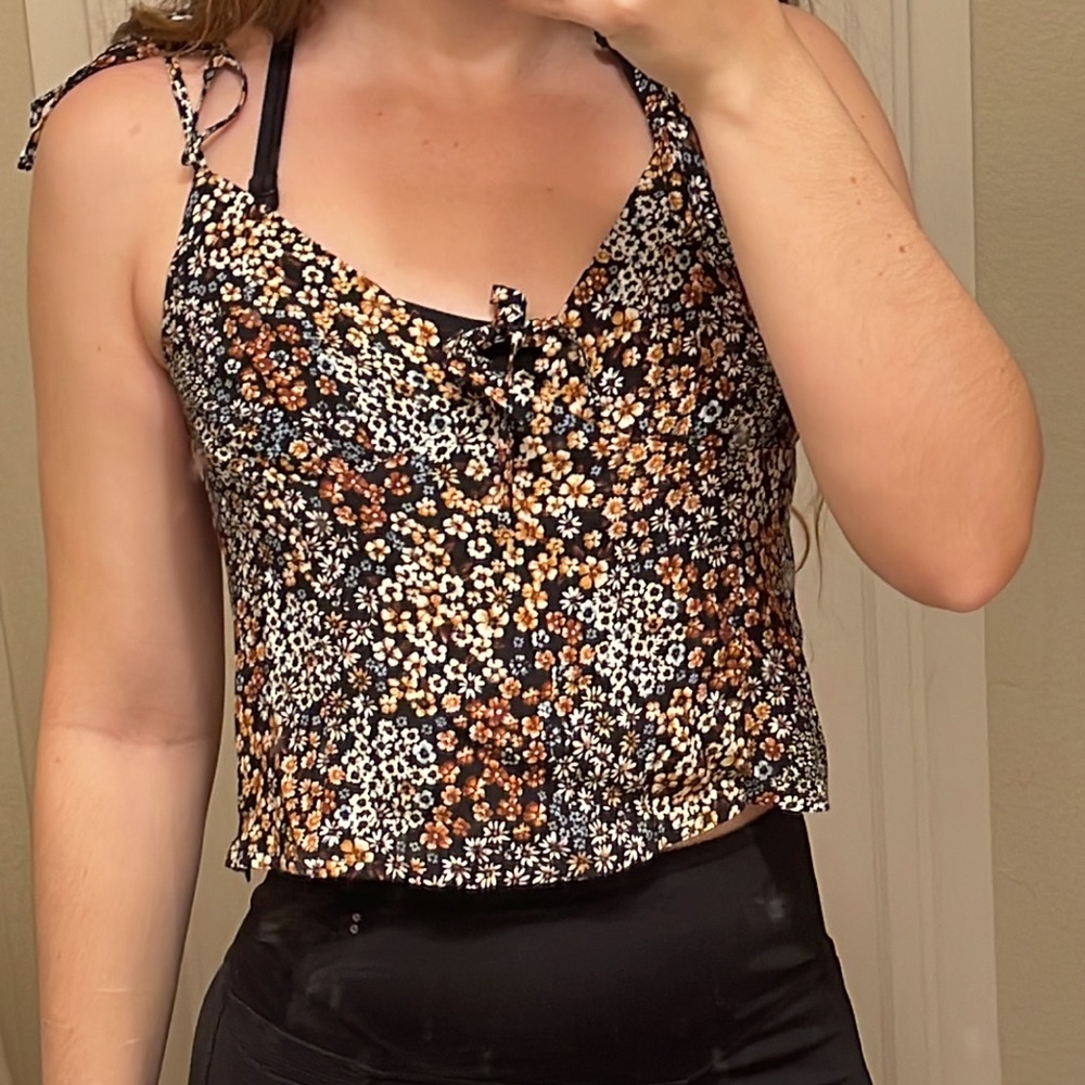 West of Melrose Floral Top